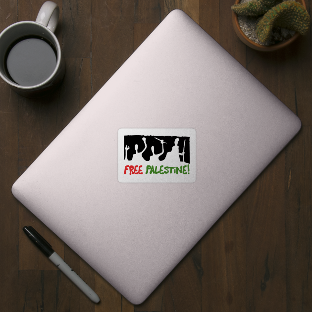 Free Palestine /// Retro Style Design by DankFutura